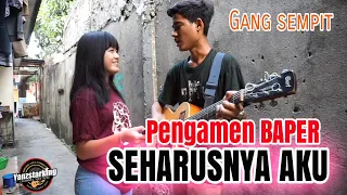 Download Pengamen ABG paling baper..!!!cley dan nico nyanyiin lagu seharusnya aku bikin jomblo meronta MP3