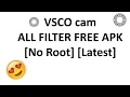 VSCO Cam With All Filters No Root Latest Download Link