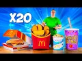 I Made a Giant McDonald s Menu Potato Wedges Royal Cheeseburger McFlurry Grimace Shake