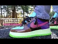 Undefeated x Nike Air Force 1 Patent Pack Pink Prime Review w Lace Swaps