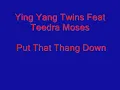 Ying Yang twins feat Teedra Moses PUT THAT THANG DOWN