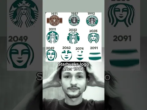 STARBUCKS LOGO 1987😰