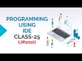 PROGRAMMING USING IDE CLASS-25 JPANEL COMPONENT OF JAVA SWING