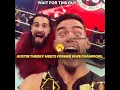 Download Lagu Austin theory meets former wwe champions but this guy ☠️