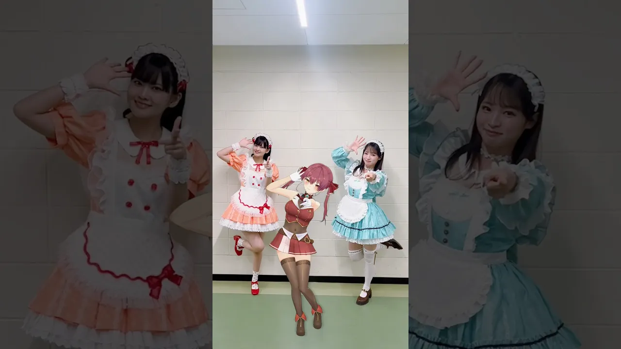 【ラブライブ！】AiScReamさんとマリ箱を一緒に踊りました??#shorts #dance