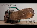 Rusty 2-Stroke Engine Chainsaw Restoration