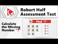 How to Pass Robert Half Hiring Assessment Test