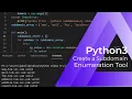 Create Your Own Python SUBDOMAIN ENUMERATION TOOL
