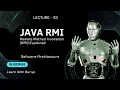 Java RMI Full Explanation Architecture Components Software Architecture Learn With Surya