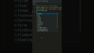 BEST Python Program To Print Odd Numbers