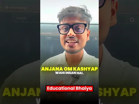 YouTube Educators Deserve Respect Anjana Om Kashyap’s 2 Kodi Ke Teachers #ytshorts  #anjanaomkashyap