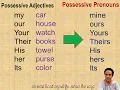 LESSON 27 POSSESSIVE PRONOUNS