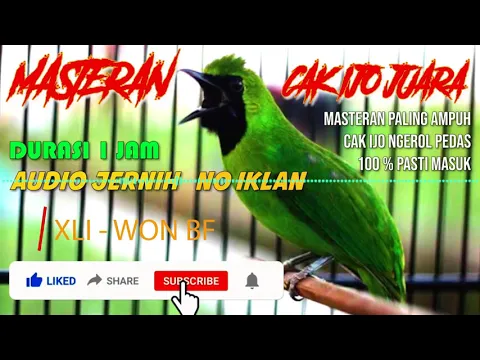 Download MP3 MASTERAN CAK IJO JUARA | FULL TEMBAKAN | DURASI 1 JAM NO IKLAN