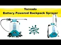 Tornado Battery Powered Backpack Sprayer