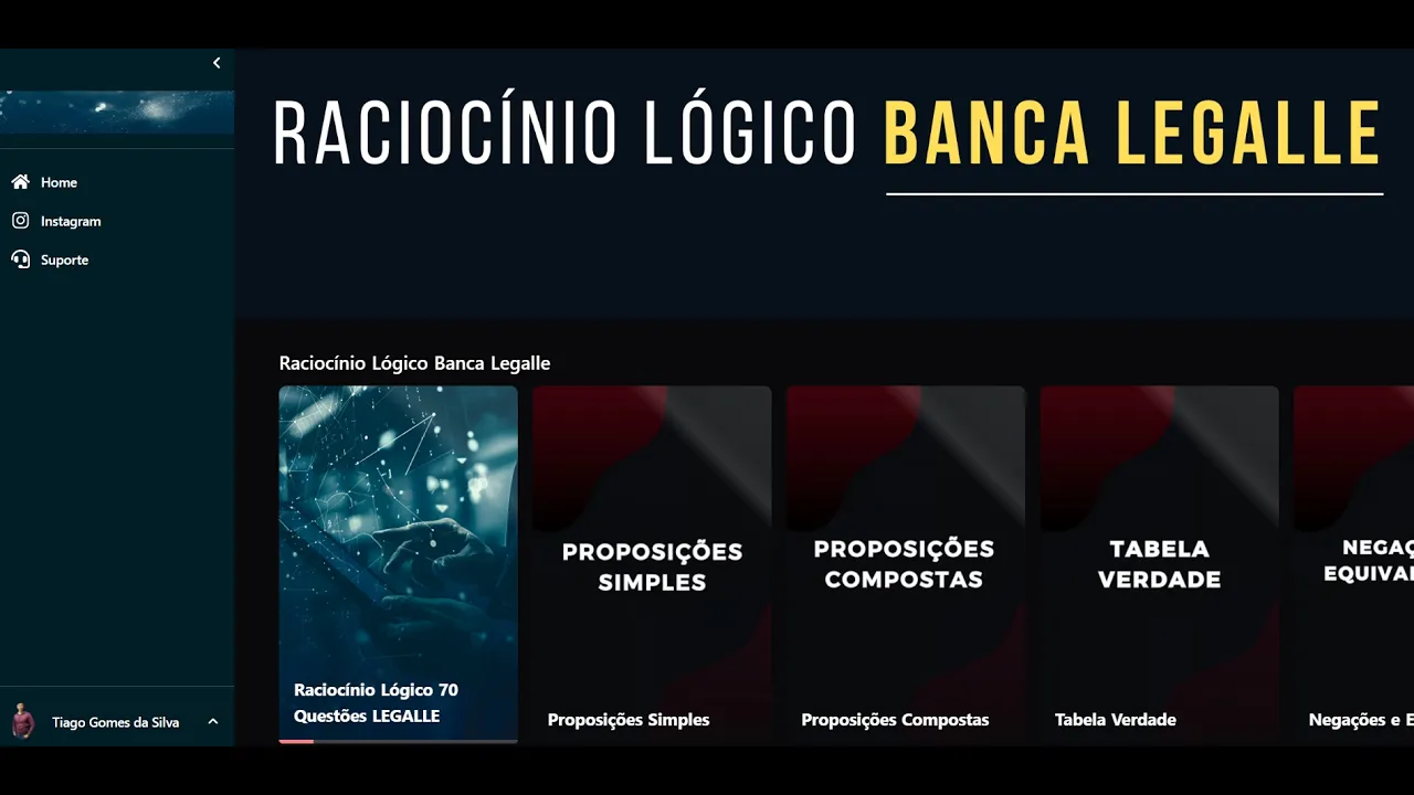 Curso de Raciocínio Lógico para concursos da Banca Legalle