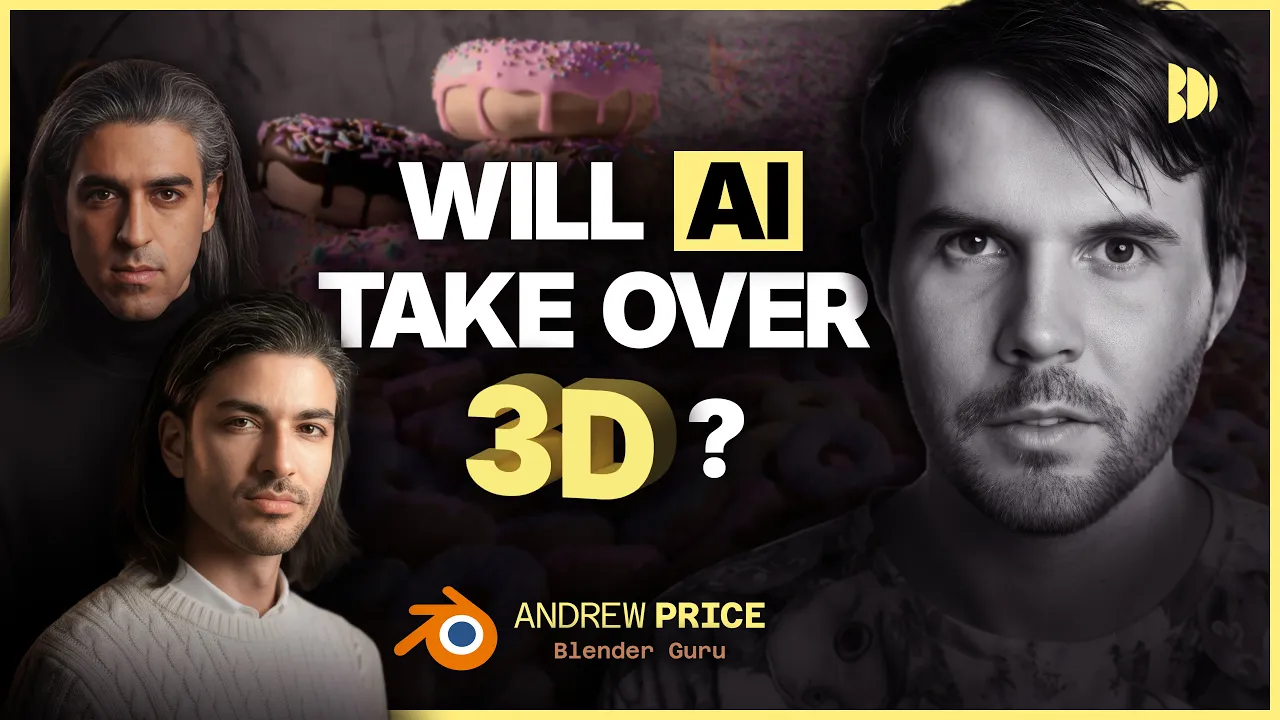 No BS Conversation about AI & 3D with Andrew Price (Blender Guru) | Bad Decisions Podcast #70