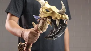 Building My Dream Dragon Battle Axe With Tripo