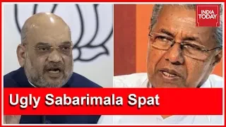 shah vijayan spat can bjp expand sabarimala into a national hindu sentiment issue 5ive live