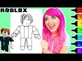 Coloring Roblox Bacon Avatar Roblox Coloring Page Prismacolor Paint Markers