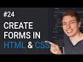 Download Lagu 24: Forms In HTML and CSS | How To Create A Form | Learn HTML and CSS | HTML Tutorial | CSS Tutorial