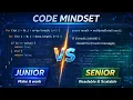 Junior vs Senior Code - The Mindset Difference Explained