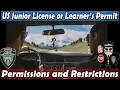 US Junior License Details US Junior Learner s Permit Details What can i do with US Junior License