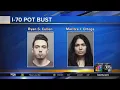 2 arrested in Saline County with 32 pounds of pot