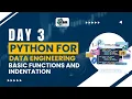 Day 3 Python for Azure Data Engineering - Your Gateway to a Cloud-Powered Future KSR DATAVIZON