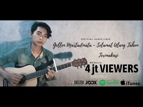 Download MP3 Gellen Martadinata - Selamat Ulang Tahun ( Official Audio & Lyric )