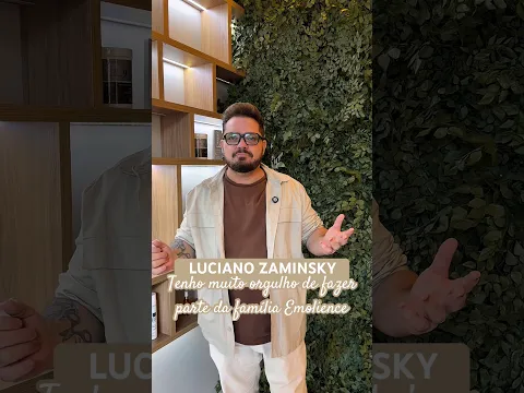 Luciano conta como os produtos EMOLIENCE transformaram sua vida profissional ✨#hair #cabelo