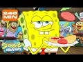 Non-Stop Fry Cooking with SpongeBob! 🍔 | 4 Hours | @SpongeBobOfficial