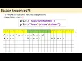 Lecture 2 First Step With Python Programming Escape Sequence - Part 4