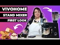 VIVOHOME Stand Mixer 7 5 Quarts Bread Proofer Blender Meat Grinder