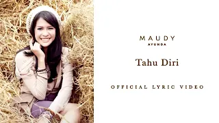 maudy ayunda tahu diri official lyric video