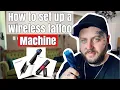 HOW to SETUP a WIRELESS TATTOO MACHINE Dragonhawk Mast Elite Cheyenne