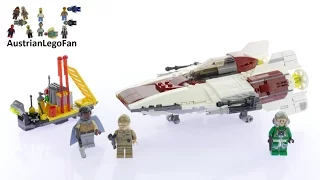 Lego Star Wars 75175 A-Wing Starfighter Speed Build