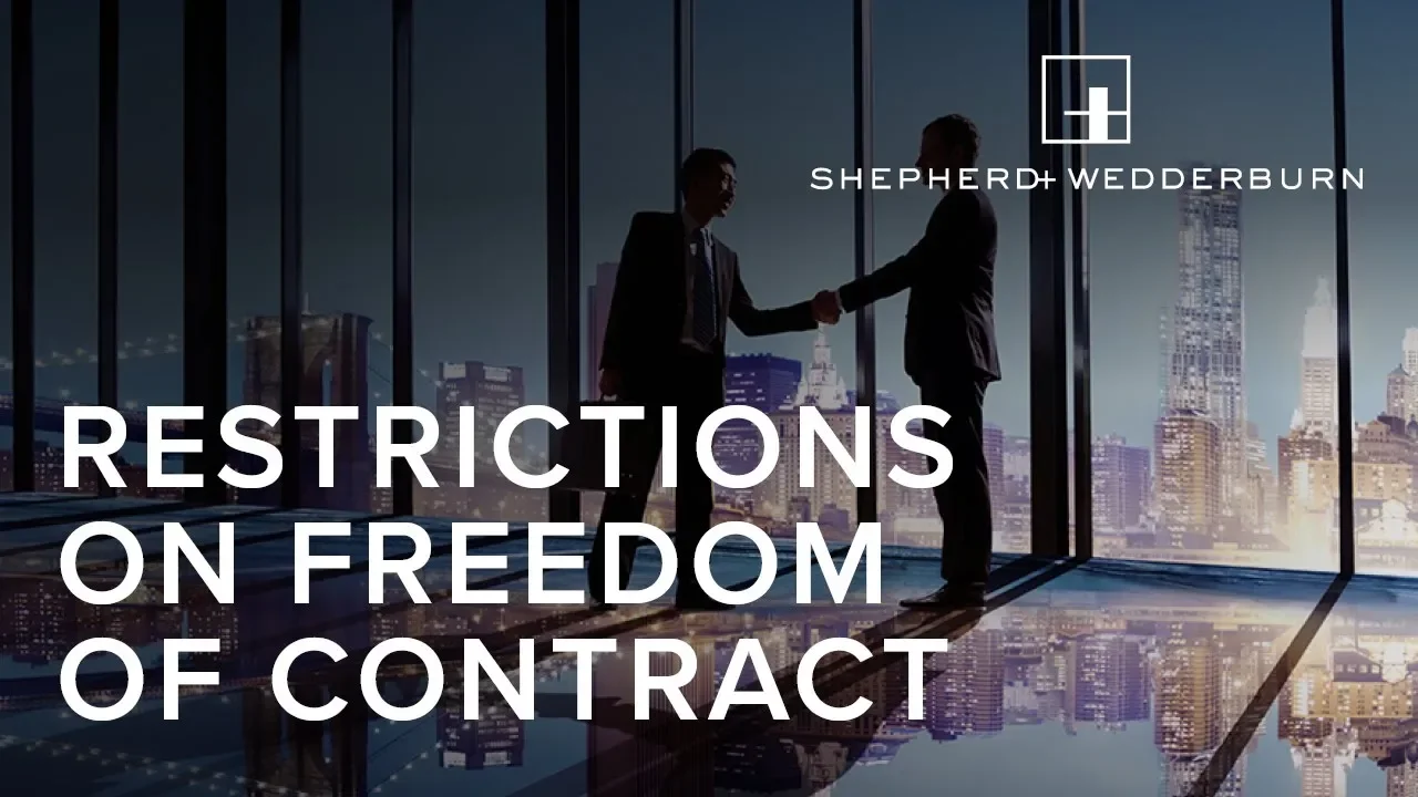 Good faith, implied terms, and penalties - restrictions on freedom of contract