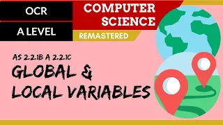 135 OCR A Level H046-H446 SLR23 - 2 2 Global local variables