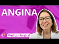 Angina - Medical-Surgical - Cardiovascular System | @LevelUpRN