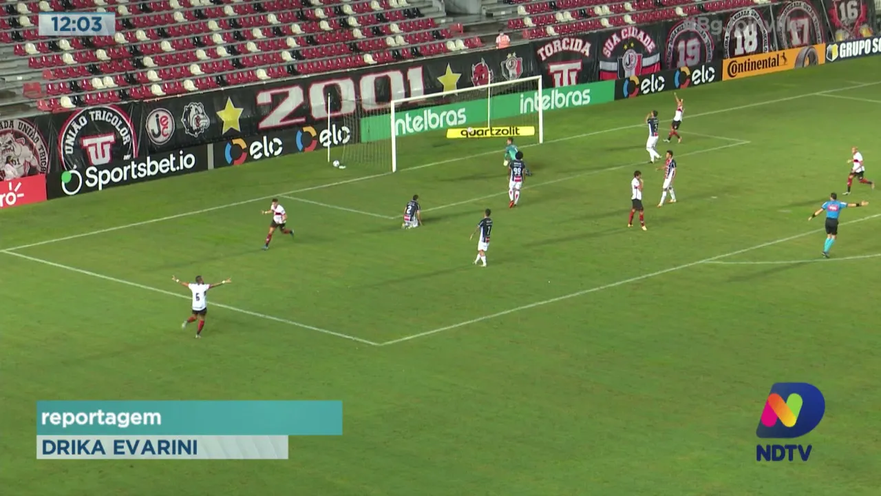 JEC perde para o Atlético Goianiense e é eliminado da Copa do Brasil