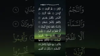 سورة الرحمن الشيخ ماهر المعيقلي 