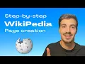 How to Make a WikiPedia Page Step-by-step Tutorial