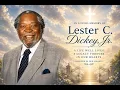 Homegoing Services Lester C Dickey Jr