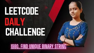 Leetcode 1980 Find Unique Binary String Java Backtracking