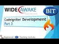 CodeIgniter Development Part 3