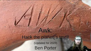 Awk Hack the planet s text Presentation - 2023 Update