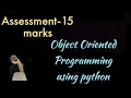 infosys springboard object oriented programming using python assessment