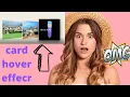 Create Awesome Image Card Hover Effect Animation using CSS Free Source Code code with people