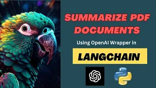 Summarize Text documents with LangChain OpenAI Using Large Language Model LLM
