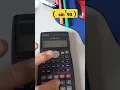 How to keyin sinus square calculator CASIO